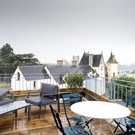 Grand Gite Terrasse Vue Loire Et Chateau D'อ็องเซอนีส์ ภายนอก รูปภาพ